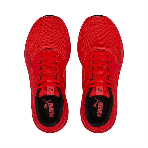 Transport Youth Sneakers, High Risk Red-Puma Black, extralarge-IND