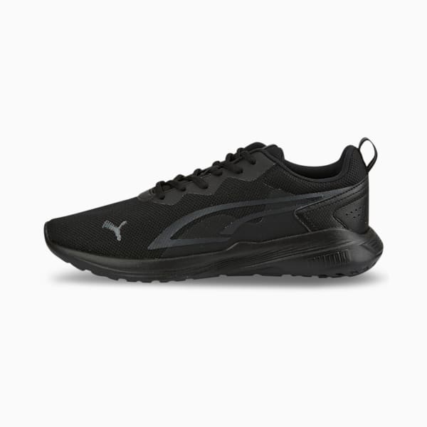Puma unisex black shoes deals