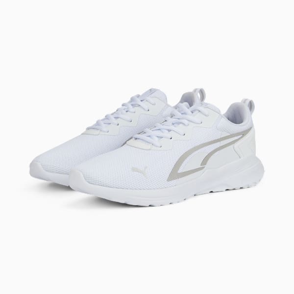 All Day Active Sneakers, Puma White-Gray Violet, extralarge-IND