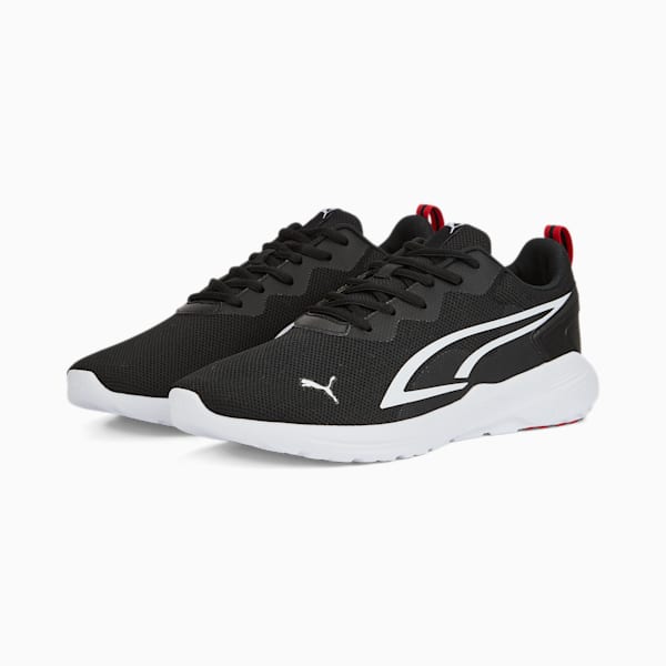 All Day Active Unisex Sneakers, Puma Black-Puma White, extralarge-AUS