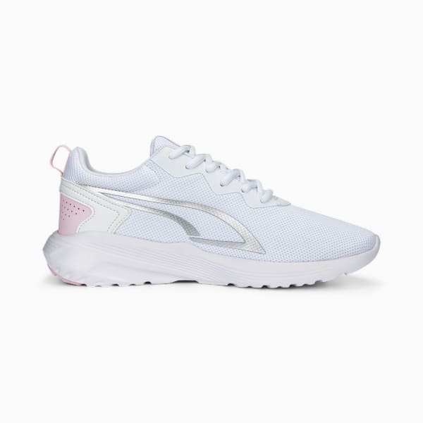 All Day Active Sneakers, PUMA White-Pearl Pink-PUMA Silver, extralarge-IND