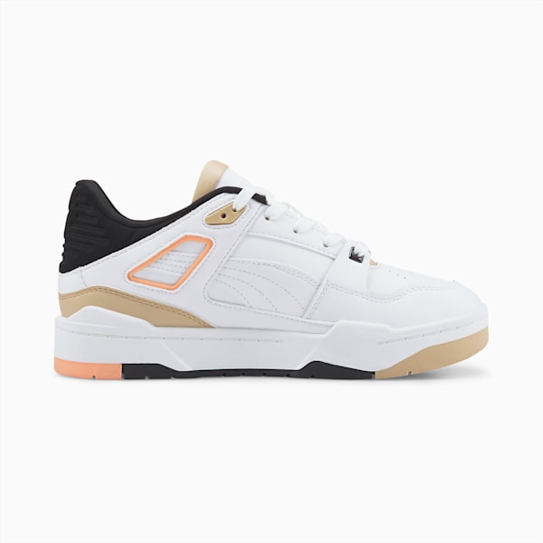Slipstream Women's Sneakers, Puma White-Puma Black-Light Sand, extralarge-IND