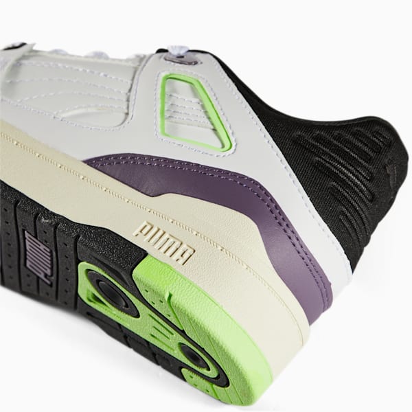 Tenis para mujer Slipstream, Puma White-Marshmallow-Purple Charcoal, extralarge