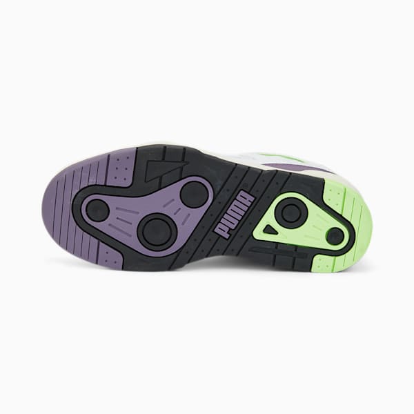 Tenis para mujer Slipstream, Puma White-Marshmallow-Purple Charcoal, extralarge