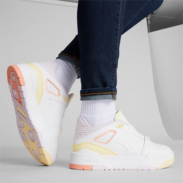 Tenis para mujer Slipstream, PUMA White-Lavender Fog-Anise Flower, extralarge