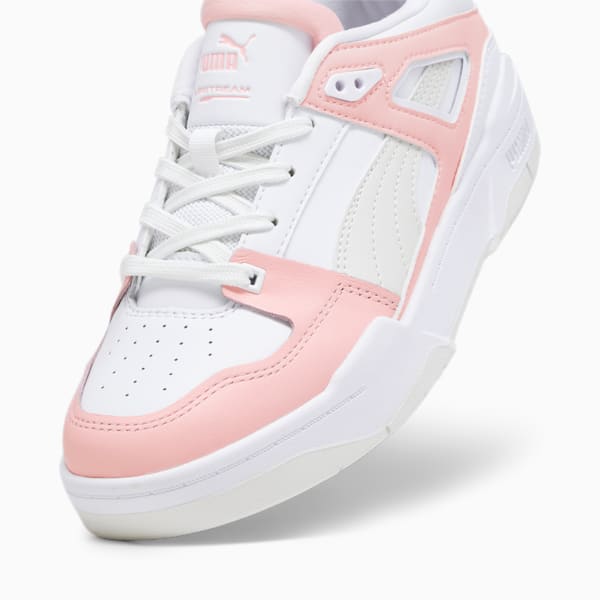 Slipstream Women's Sneakers, PUMA White-Peach Smoothie, extralarge-AUS