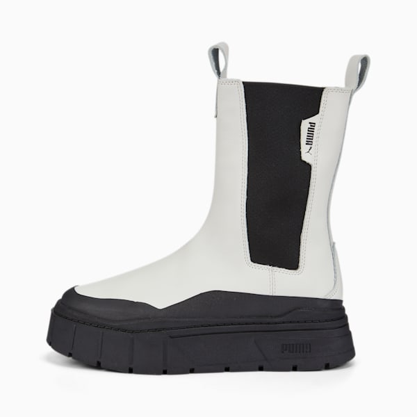 Mayze Stack Chelsea Boot Women, Vaporous Gray