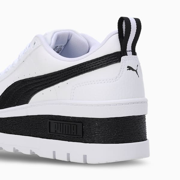 Mayze Wedge Women's Sneakers, Puma White-Puma Black, extralarge-IND