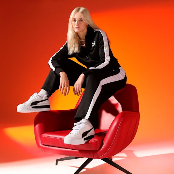 Mayze Wedge Women's Sneakers, Puma White-Puma Black, extralarge-IND
