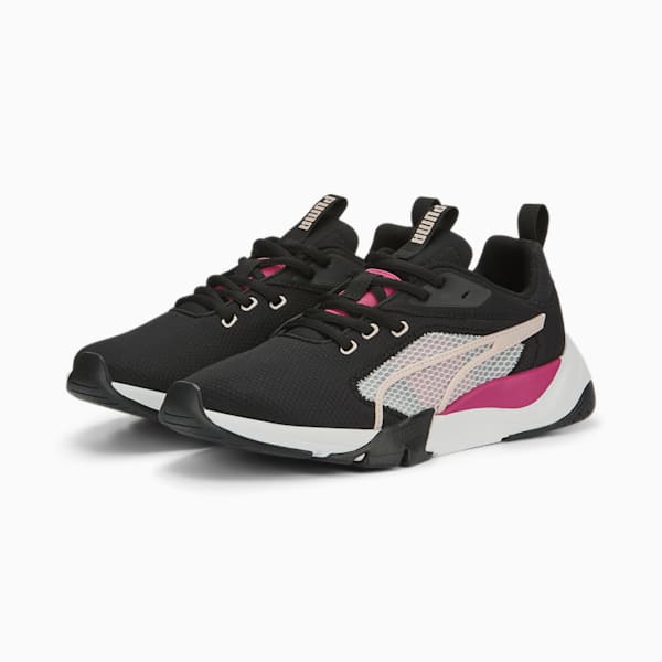 Zora Women's Sneakers, PUMA Black-Rose Dust-Orchid Shadow, extralarge-AUS