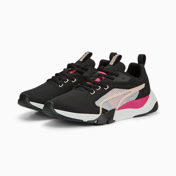 Zora Women's Sneakers, PUMA Black-Rose Dust-Orchid Shadow, extralarge-IND