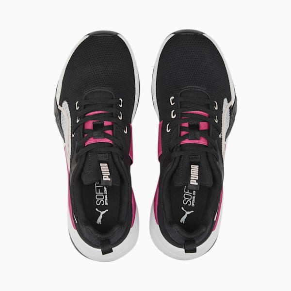 Zora Women's Sneakers, PUMA Black-Rose Dust-Orchid Shadow, extralarge-AUS