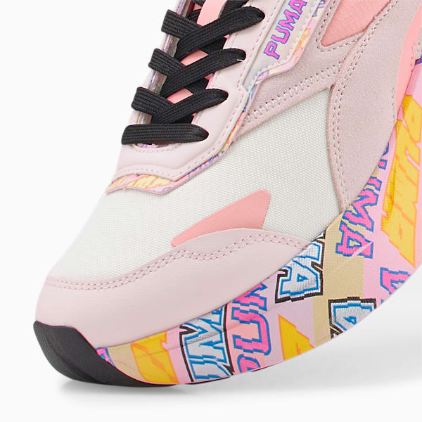 Kosmo Rider Breaking News Women's Sneakers, Chalk Pink-Pristine