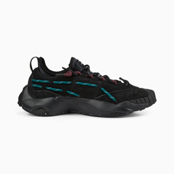 Tenis Plexus, Puma Black-Varsity Green, extralarge