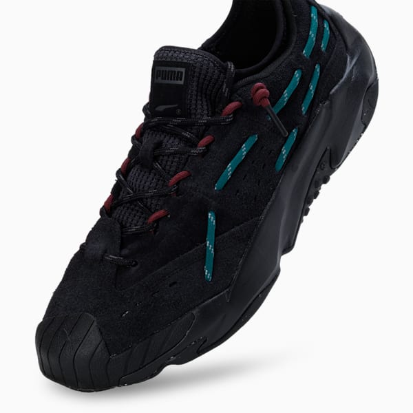 Plexus Sneakers, Puma Black-Varsity Green, extralarge-IND