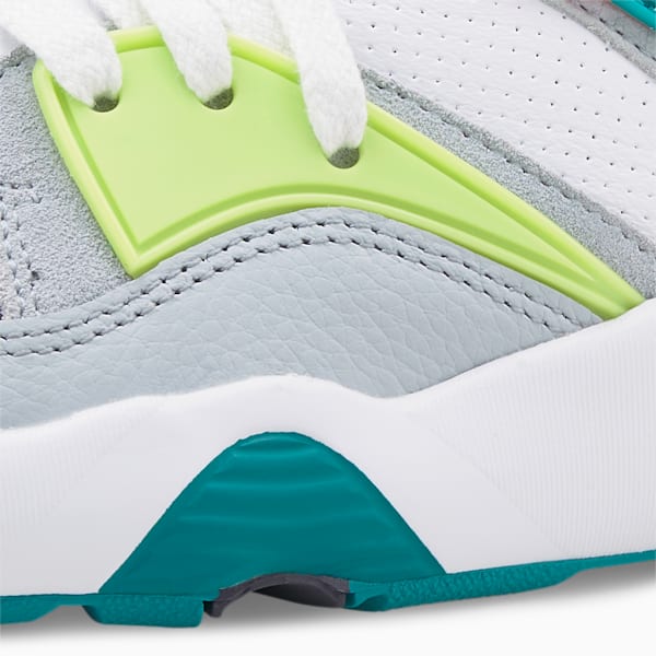Blaze of Glory MMQ Sail To Bay Unisex Sneakers, Puma White-Platinum Gray, extralarge-IND