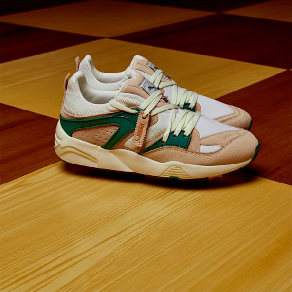 Players' Lounge Blaze of Glory Sneakers, Pristine-Deep Forest, extralarge