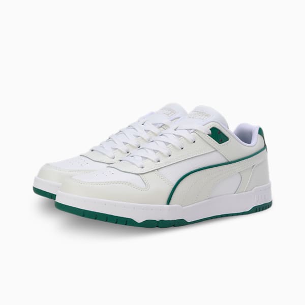 RBD Game Low Sneakers, PUMA White-Vapor Gray-Vine-PUMA Gold, extralarge-IND