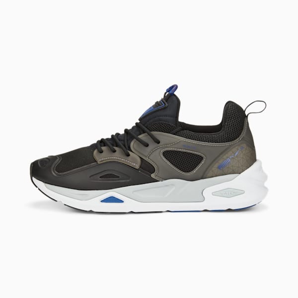 TRC Blaze Moulded Unisex Sneakers, Puma Black-Blazing Blue, extralarge-IND