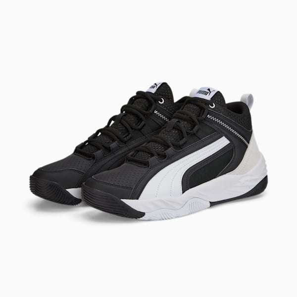 Rebound Future Evo Core Sneakers, Puma Black-Puma White, extralarge-IND