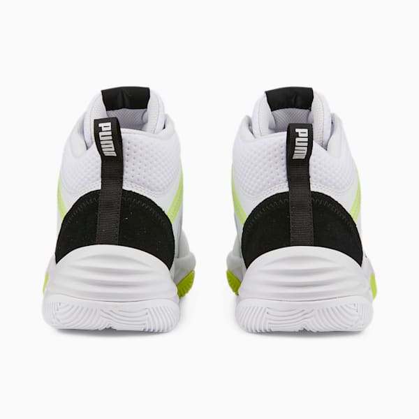 Tenis Rebound Future Evo Core, Puma White-Puma Black-Light Lime, extralarge