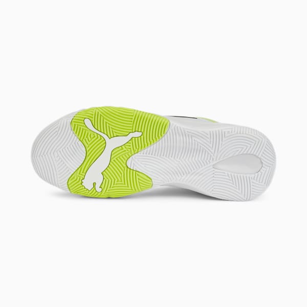Tenis Rebound Future Evo Core, Puma White-Puma Black-Light Lime, extralarge