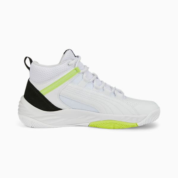 Tenis Rebound Future Evo Core, Puma White-Puma Black-Light Lime, extralarge