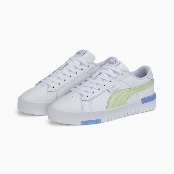 Jada Renew Women's Sneakers, Puma White-Pistachio-Puma Silver-Lavendar Pop, extralarge