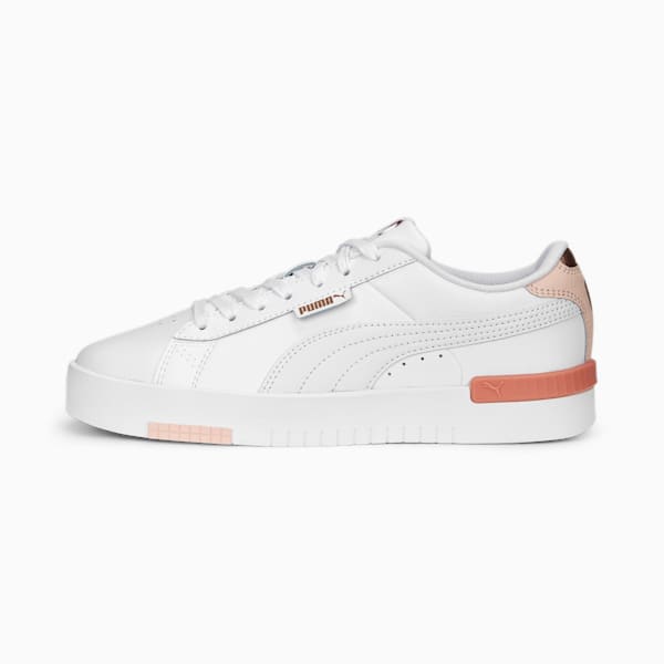 Jada Renew Women's Sneakers, PUMA White-Rose Dust-Hibiscus Flower-Copper Rose, extralarge