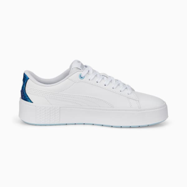 Smash Platform v2 Night Out Women's Sneakers, Puma White-Puma White, extralarge-IND
