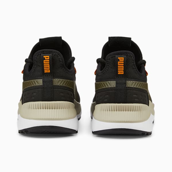 Pacer Future Street Sashiko Sneakers, Puma Black-Burnt Olive-Orange Brick, extralarge-IND