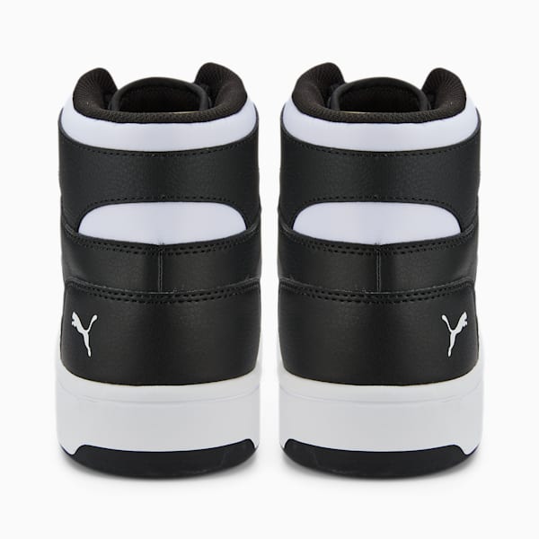 Rebound Layup Wide Men's Sneakers, Puma Black-Puma White