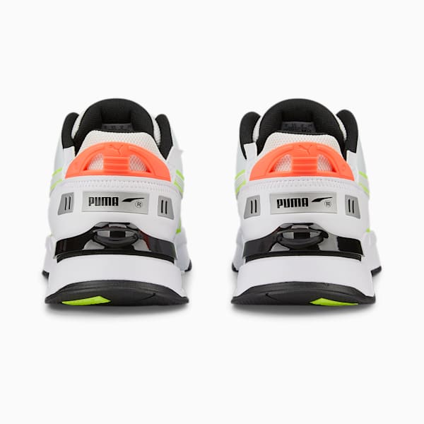 Mirage Sport Tech Laser Tag Sneakers, Puma White-Lime Squeeze, extralarge-IND