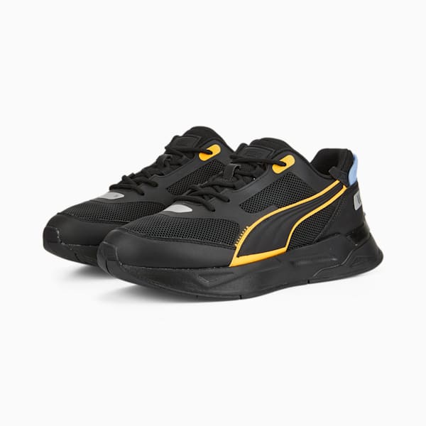 Mirage Sport Tech Laser Tag Sneakers, Puma Black-Sun Stream, extralarge-IND