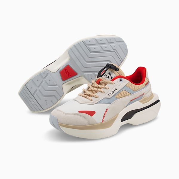 Tenis para mujer Kosmo Rider Retrograde, Vaporous Gray-Light Sand, extralarge