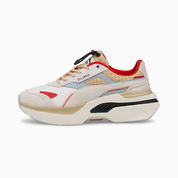 Tenis para mujer Kosmo Rider Retrograde, Vaporous Gray-Light Sand, extralarge