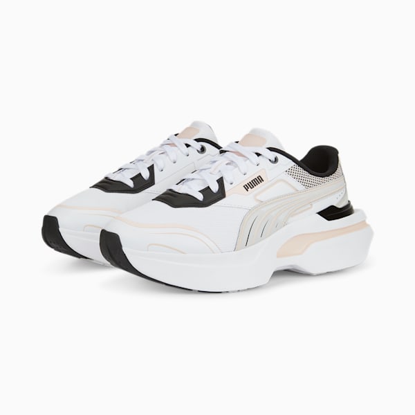 Kosmo Rider Feminine Tech Women's Sneakers, Puma White-Island Pink, extralarge-IND