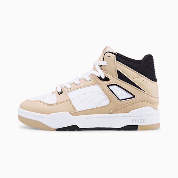 Puma SLIPSTREAM - Zapatillas - white/black/light sand/blanco 