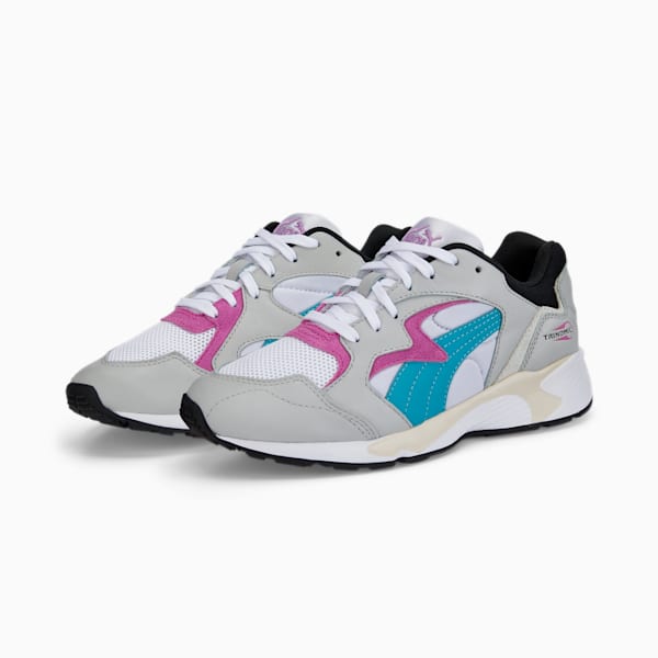 Prevail Unisex Sneakers, Puma White-Gray Violet, extralarge-IND