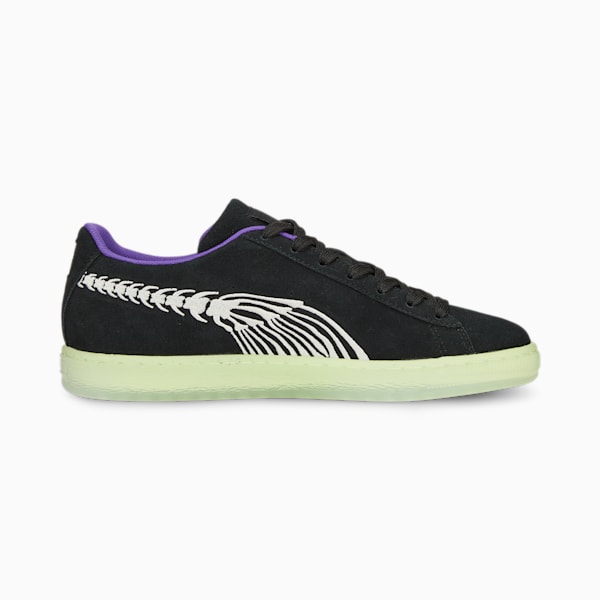 Suede Haunted Sneakers, Puma Black-Pristine-Pistachio, extralarge-AUS