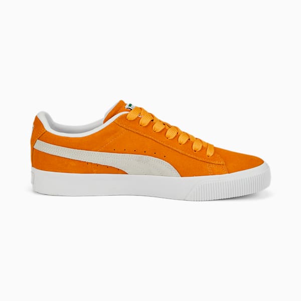 ユニセックス スケートボード スウェード バルク スニーカー, Apricot-Puma White