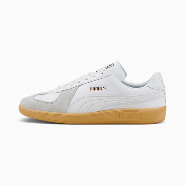 Army Trainer Sneakers, PUMA White-Feather Gray, extralarge-GBR
