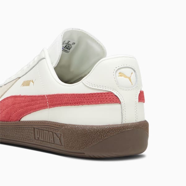 Army Trainer Unisex Sneakers, Warm White-Granola-Astro Red, extralarge-IND