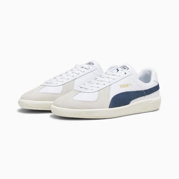ユニセックス プーマ アーミートレーナー スニーカー, PUMA White-Warm White-Dark Night, extralarge-JPN