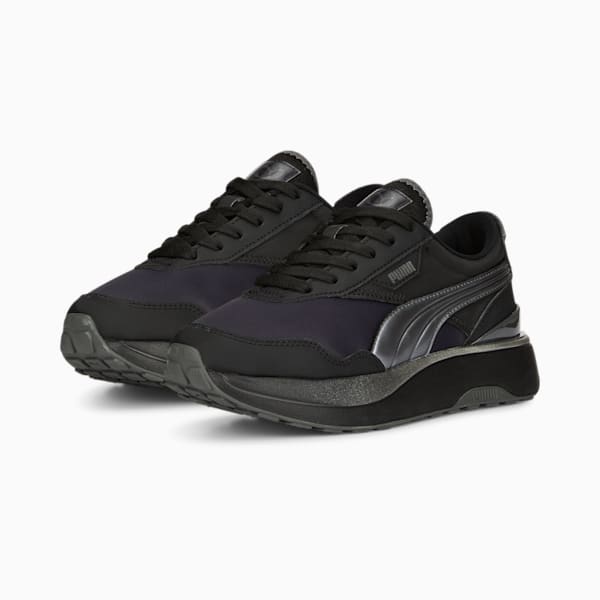 ウィメンズ クルーズライダー ムーン フェーズ スニーカー, Puma Black-Dark Shadow, extralarge-JPN