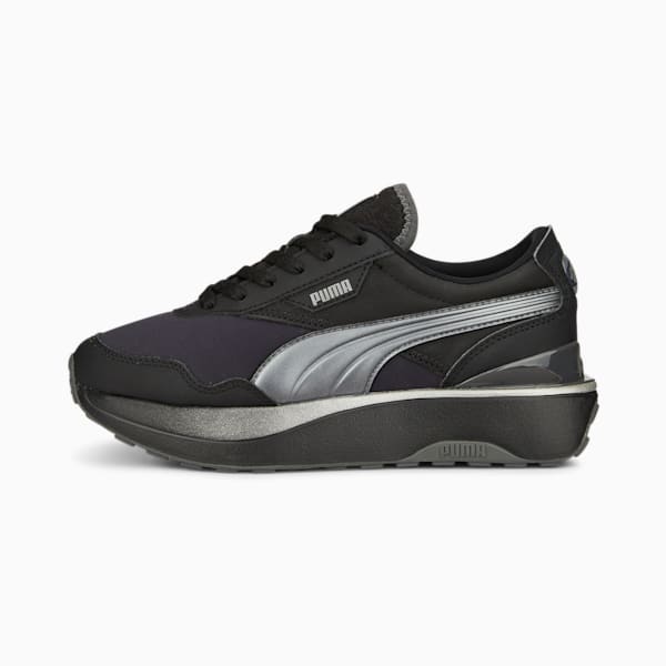 ウィメンズ クルーズライダー ムーン フェーズ スニーカー, Puma Black-Dark Shadow, extralarge-JPN