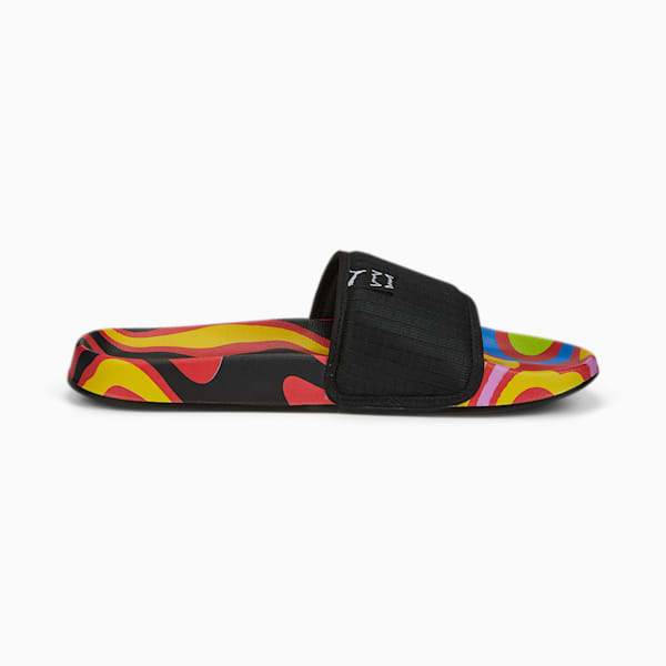 Leadcat 2.0 BB Lava Slides, Puma Black-Puma White-Fiery Coral, extralarge-IND