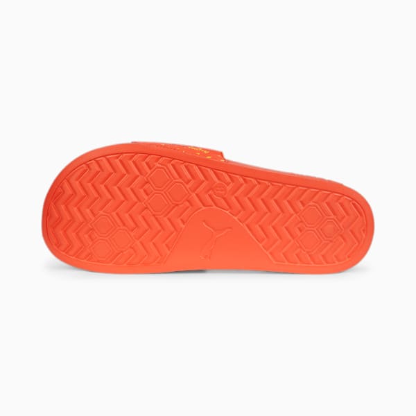 Leadcat 2.0 World Cup Slides, Fiery Coral-Puma Black, extralarge-IND