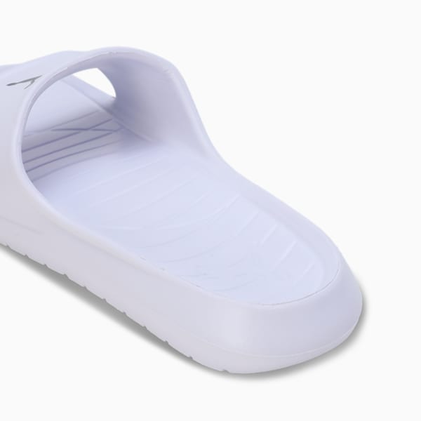 Divecat V2 Lite Cat Unisex Slides, Puma White-Puma Black, extralarge-IND