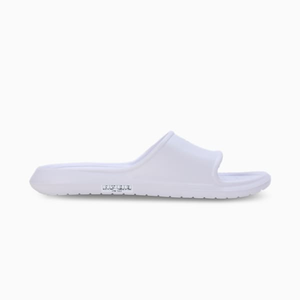 Divecat V2 Lite Cat Unisex Slides, Puma White-Puma Black, extralarge-IND